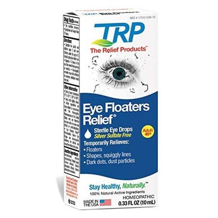 THE RELIEF PRODUCTS The Relief Products 25139 10 ml Eye Floaters Relief Eye Drops 25139